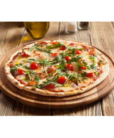 Pizza Fit ao molho de tomate
